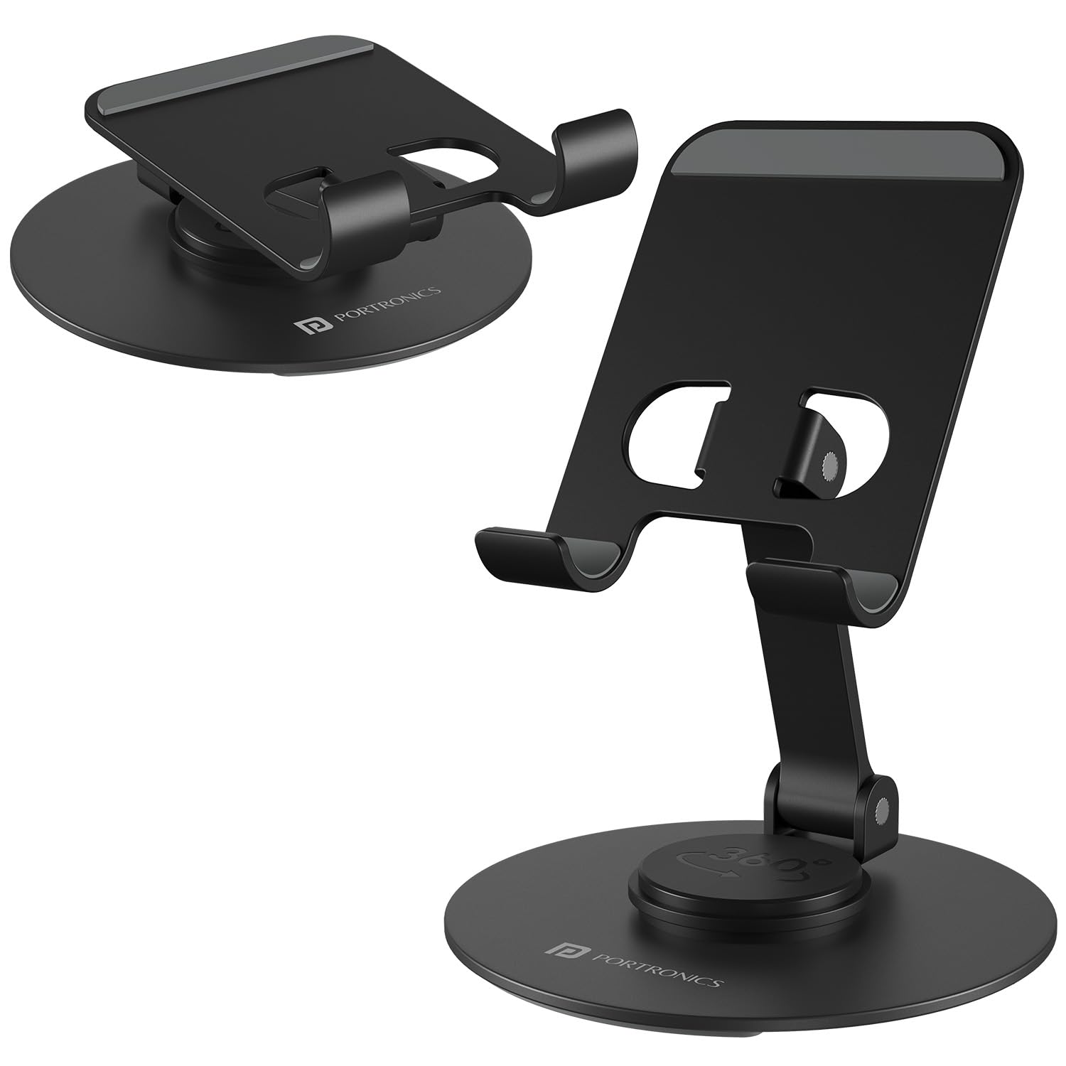 Portronics Mobot 4 Universal Mobile Holding Stand with 360°Rotatable & Height Adjustable