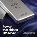 Stuffcool Aura 10000mAh Magnetic Wireless Powerbank 15W