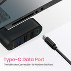 Portronics MPort Spin 4-in-1 USB Hub