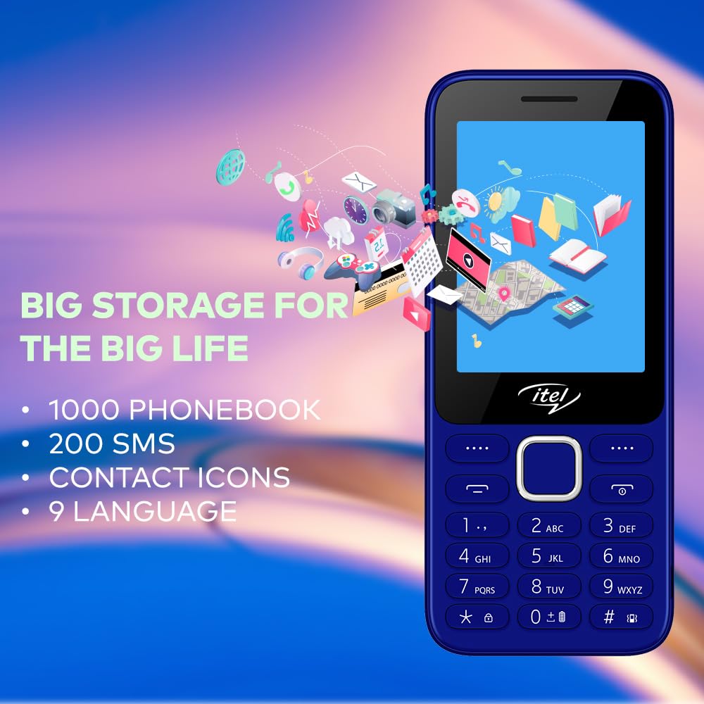 itel it5330 Keypad Mobile Phone