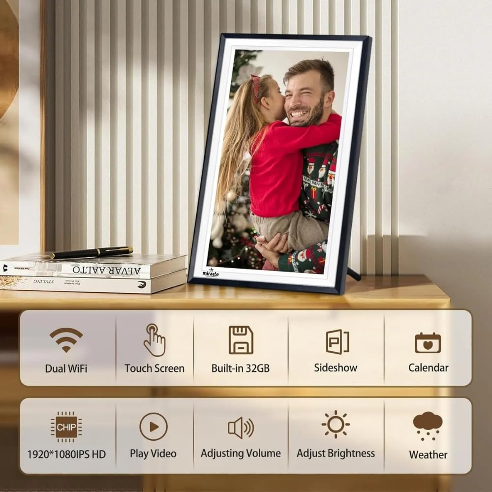 Frameo 15.6 Inch Large Digital Photo Frame