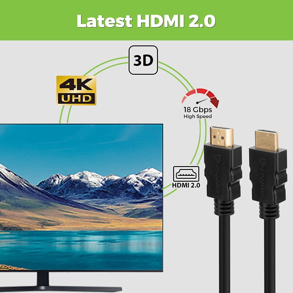 ULTRAPROLINK Pro-Connect HDMI 2.0 Cable with Ethernet