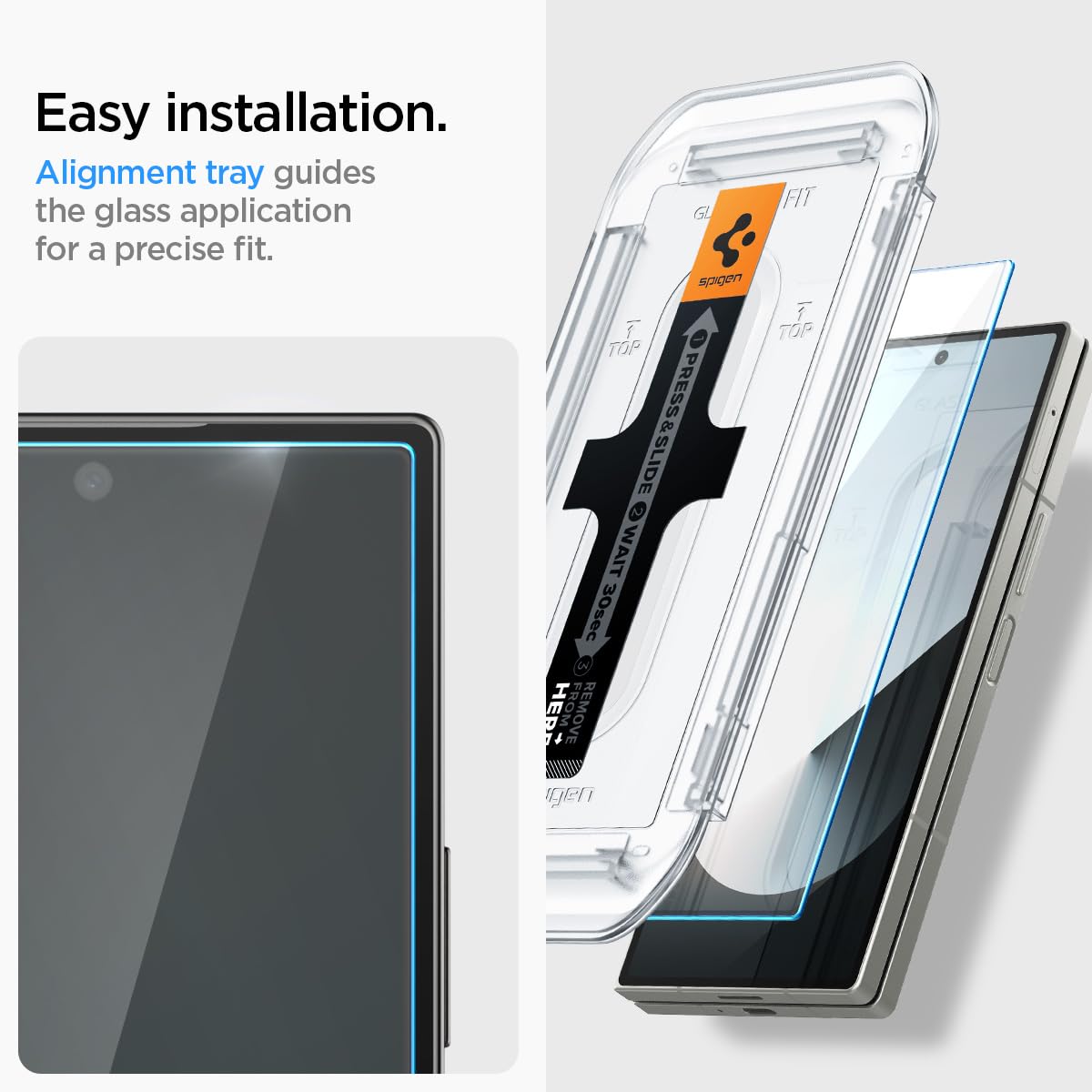 Spigen Ez Fit Tempered Glass Full Screen Protector Guard