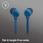JBL Tune 310 Wired in Ear Type C Headphones, Hi-Res Audio with Digital-to-Analog Converter