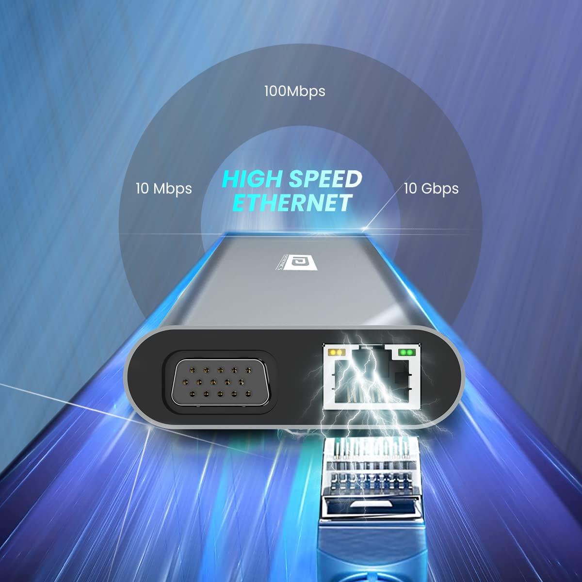 Portronics Mport 11C USB C Hub/Docking Station (11-in-1)