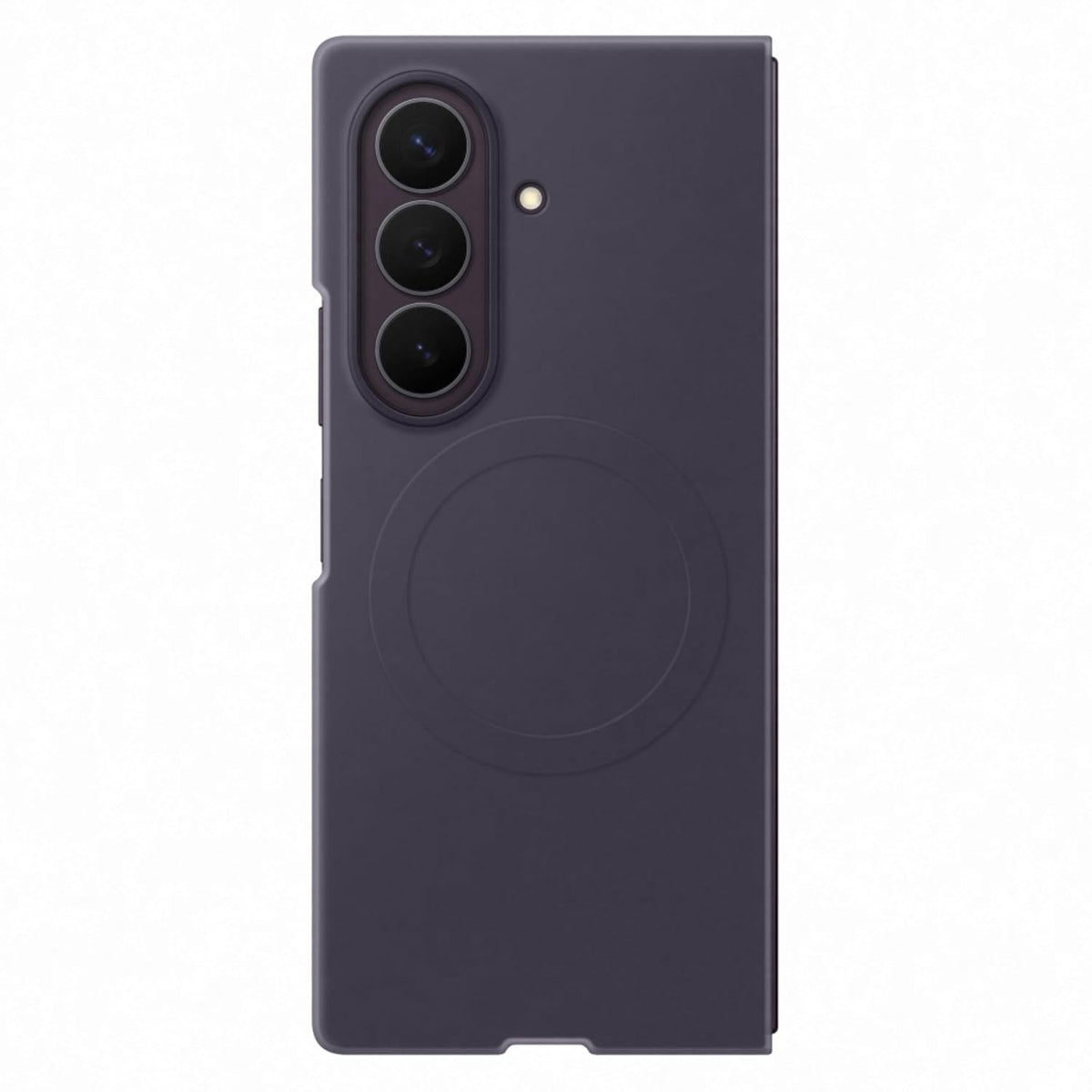 Samsung Galaxy Z Fold8 Ultra Silicone Magnet Case, Techno Violet
