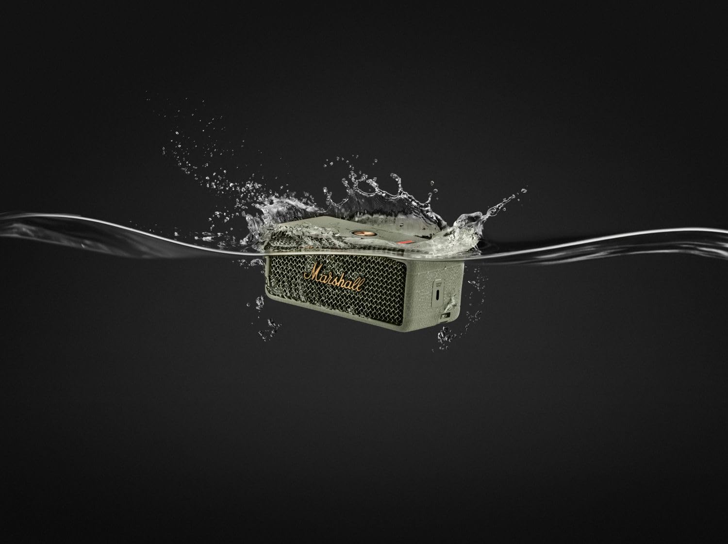 Marshall Emberton III Compact Portable Bluetooth Speaker - Sage