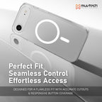 Muvtech Clearvue Case Compatible with iPhone 17 Air - Clear