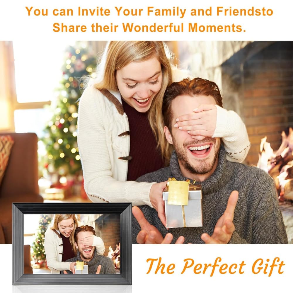 Frameo 10.1 Inch Digital Picture Frames Smart WiFi Digital Photo Frame