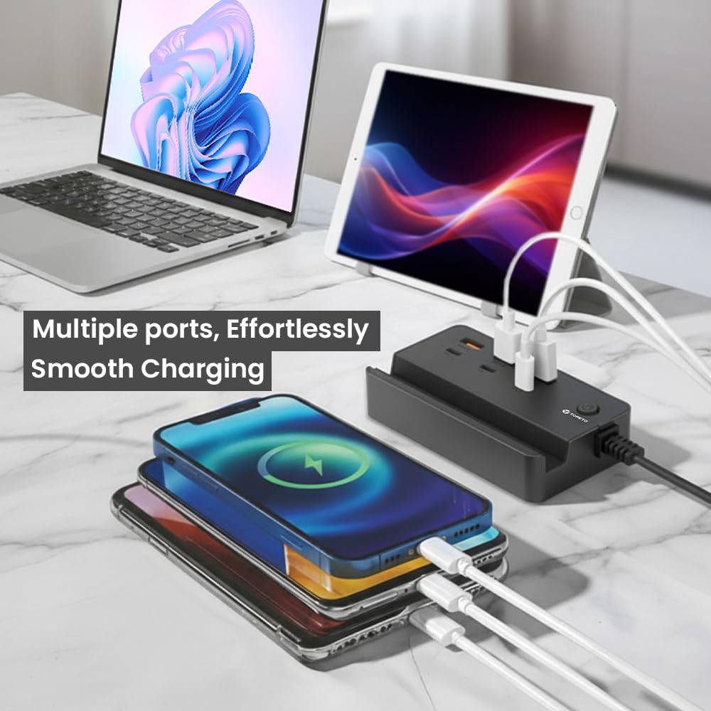 Toreto C6 Hub 30W Multi-Port Power Adapter
