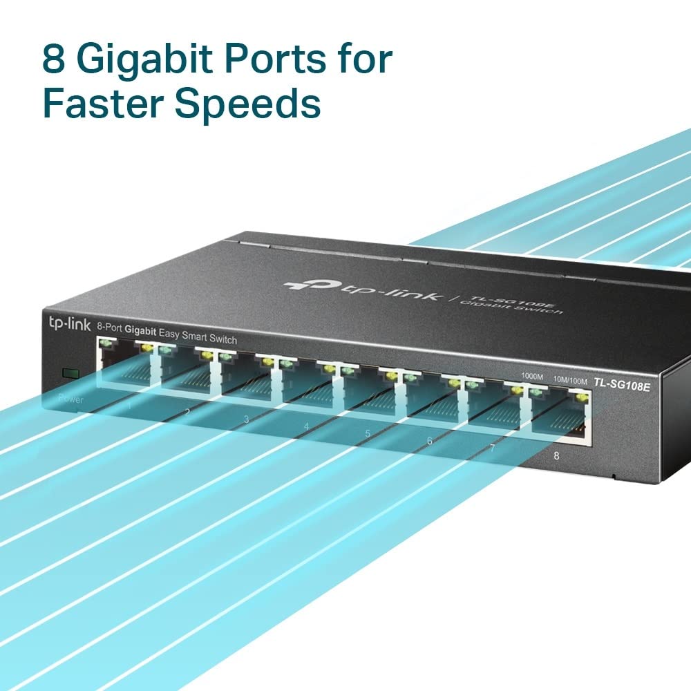 TP-Link 8 Port Gigabit Switch