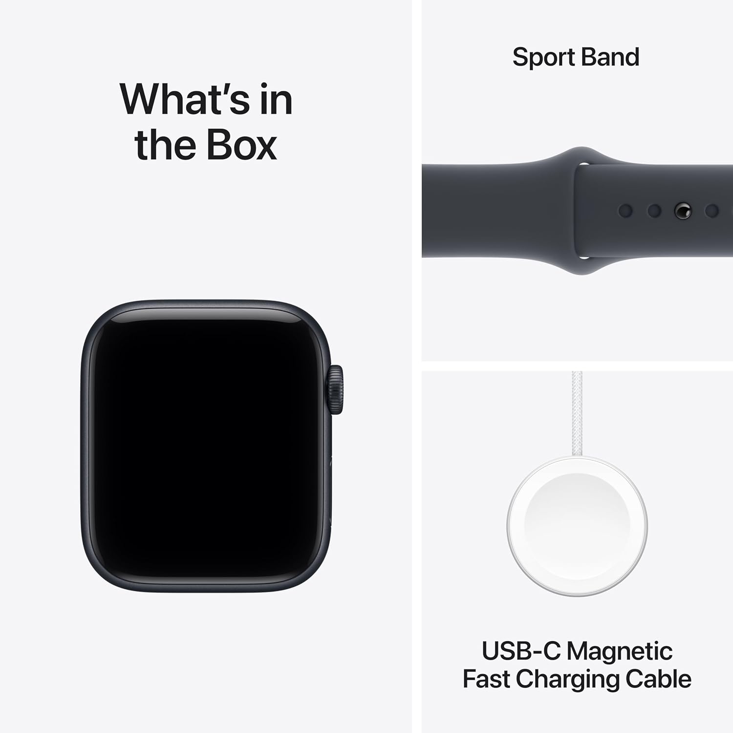 Apple Watch SE 3 GPS 44mm Midnight Aluminium