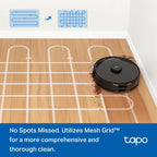 TP-Link Tapo RV30 Max 5300Pa Hyper Suction Robot Vacuum Cleaner & Mop