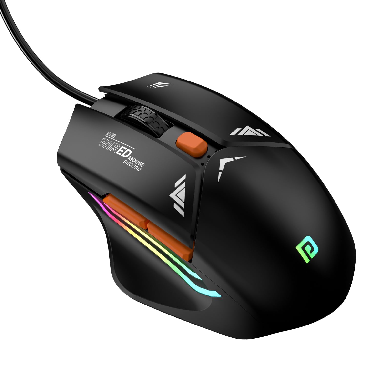 Portronics Vader Wired Gaming Mouse with 6 Buttons