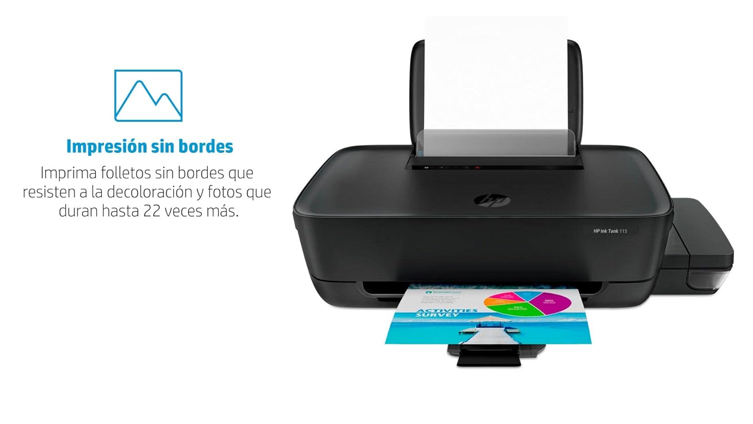 HP Ink Tank 115 Printer, Single function, Printer