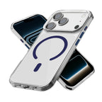 GRIPP Clear Xtreme Mag-Safe Case for iPhone 17 Pro Transparent - Blue