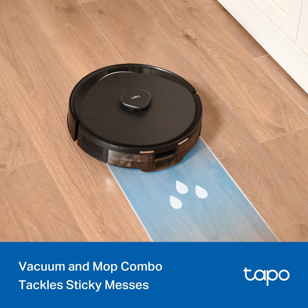 TP-Link Tapo RV30 Max 5300Pa Hyper Suction Robot Vacuum Cleaner & Mop
