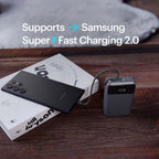 Stuffcool GIGA Smallest 65W 20000mAh Laptop Powerbank with Built in 100W 5A Type C Cable