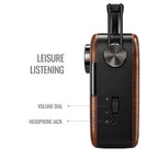 Saregama Carvaan 3.0 Hindi Legends to Latest Music Player, Antique Oak