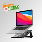 Portronics My Buddy Hexa 5 Laptop Stand with Foldable & Ventilated Design (Laptop Cooling Pad)