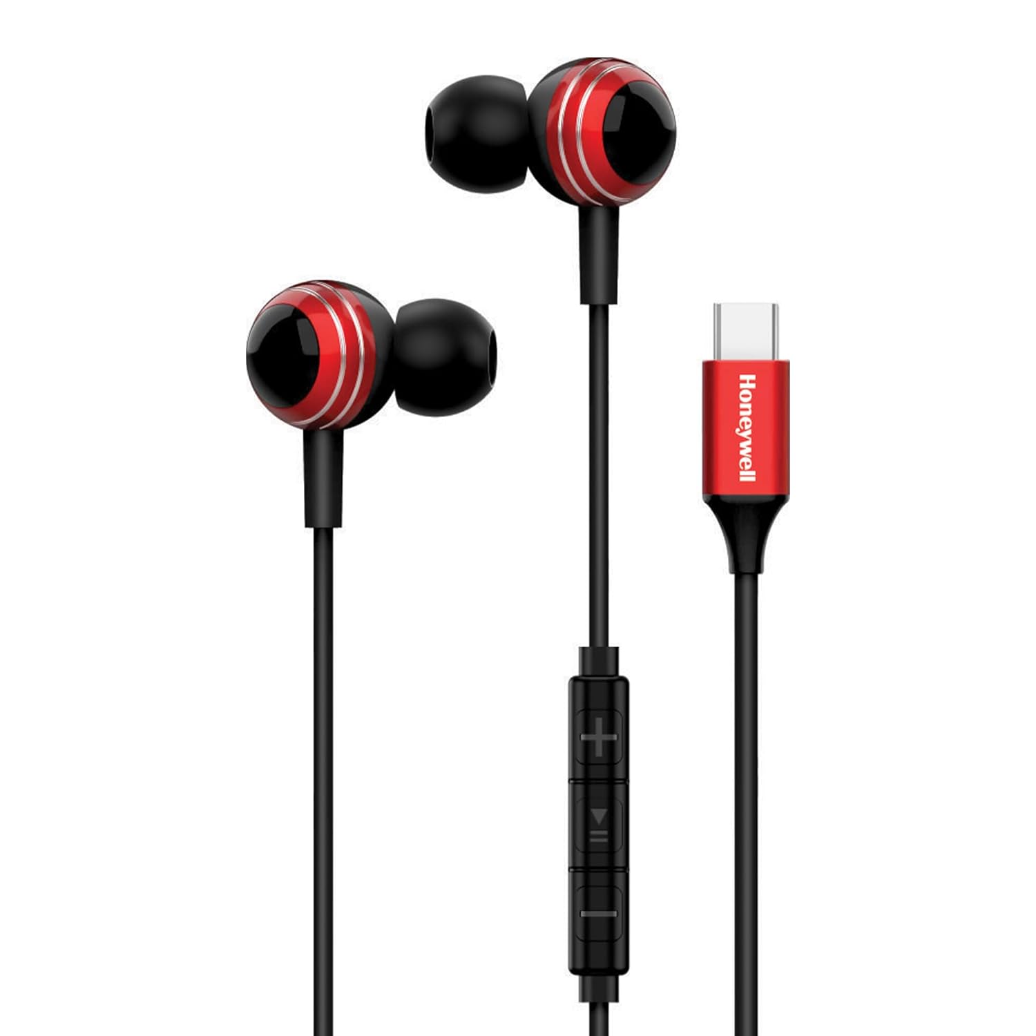 Honeywell Suono P70 Wired in Ear Earphones with Built in Mic 10mm*2 Drivers