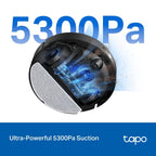 TP-Link Tapo RV30 Max 5300Pa Hyper Suction Robot Vacuum Cleaner & Mop