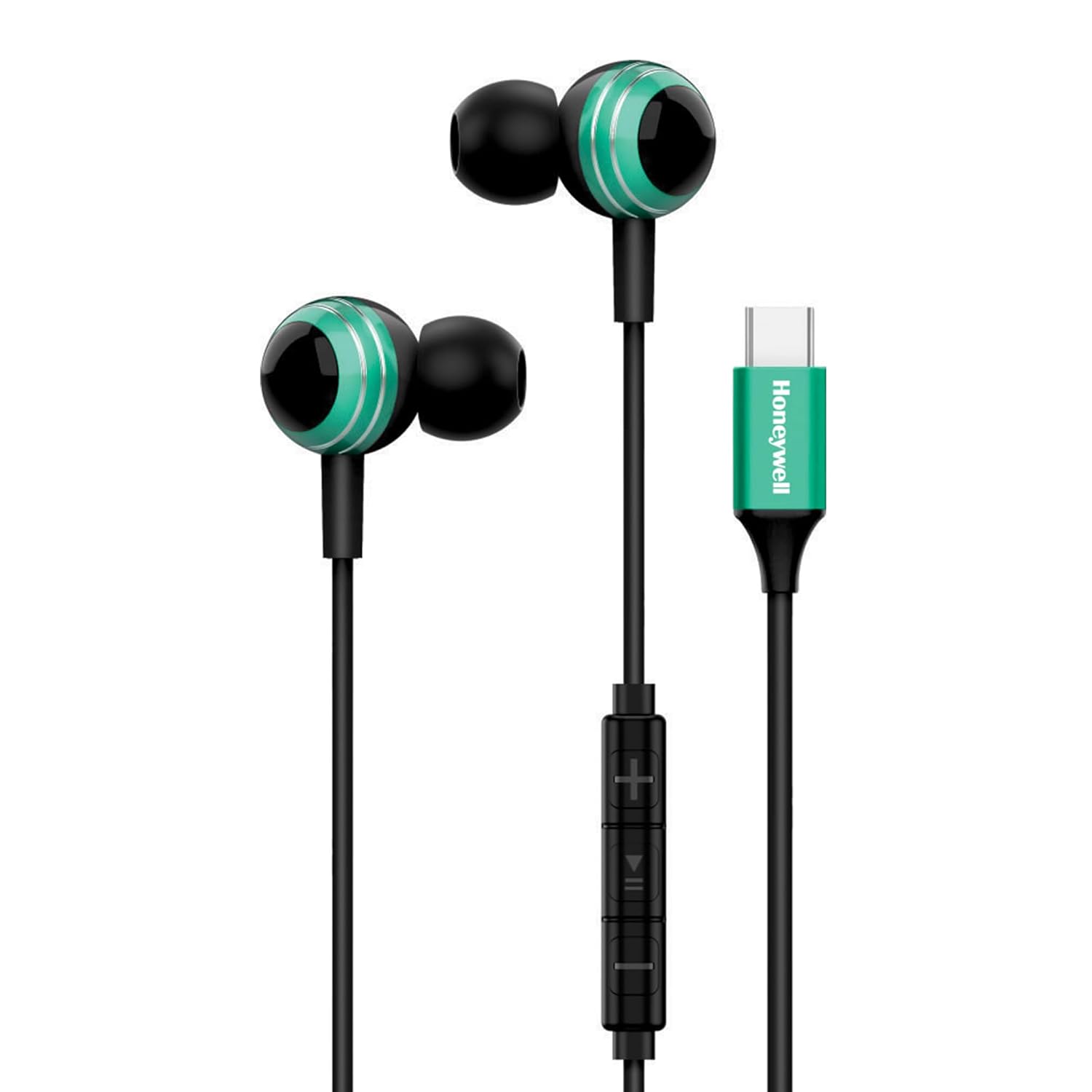 Honeywell Suono P70 Wired in Ear Earphones with Built in Mic 10mm*2 Drivers