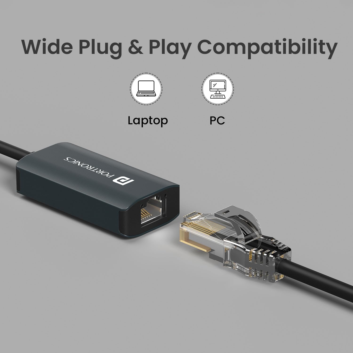 Portronics Mport X1 Gigabit Ethernet Adapter
