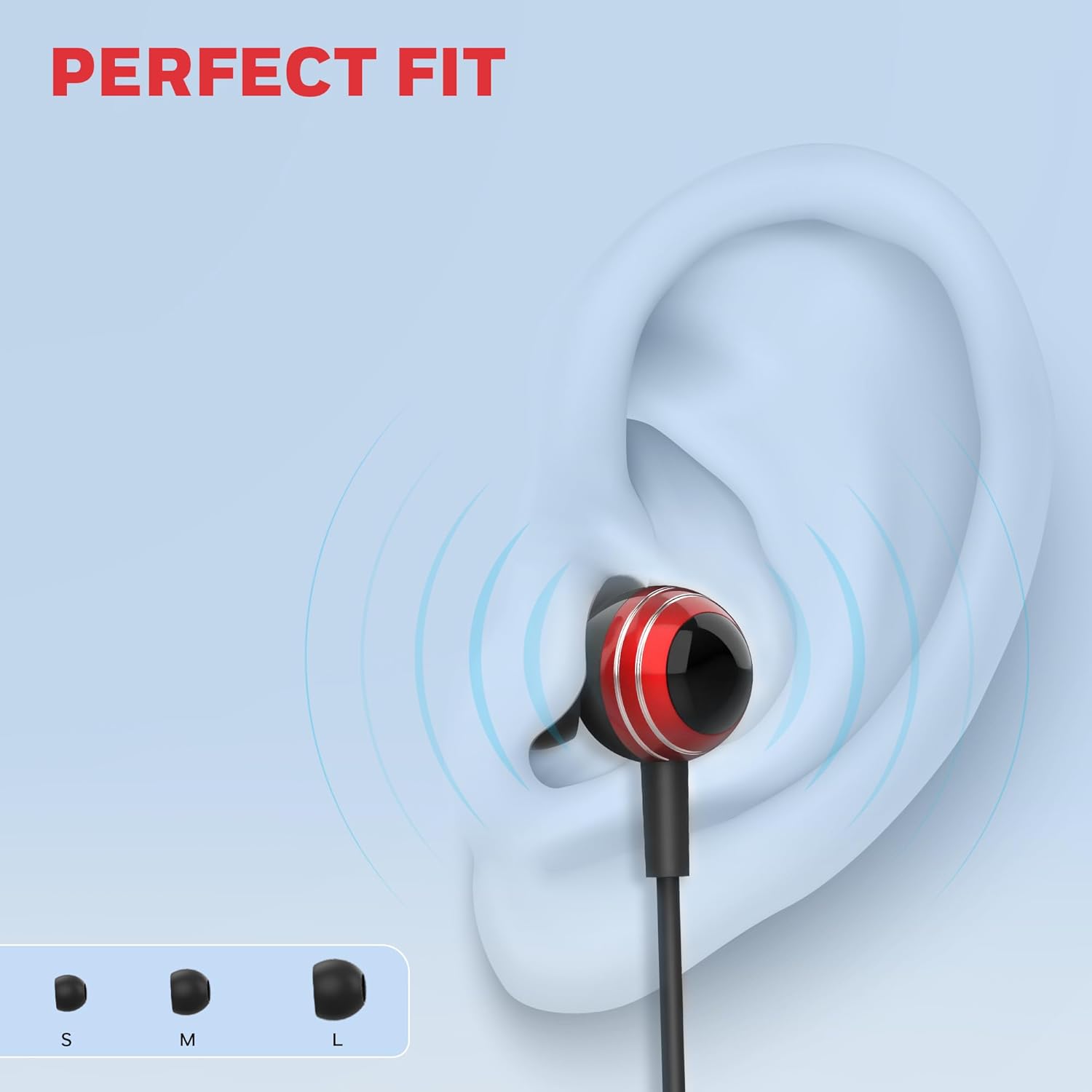 Honeywell Suono P70 Wired in Ear Earphones with Built in Mic 10mm*2 Drivers