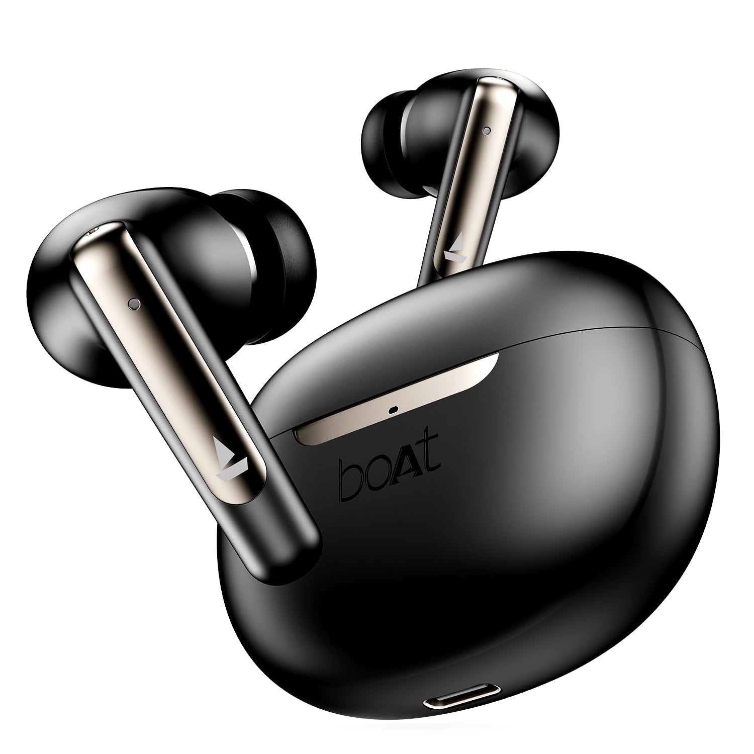 Boat Airdopes 141 ANC(~32dB), 50ms Low Latency |TWS in Ear Earbuds Wireless Earphones with mic