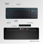 Portronics Bubble Pro Wireless Keyboard with Touchpad