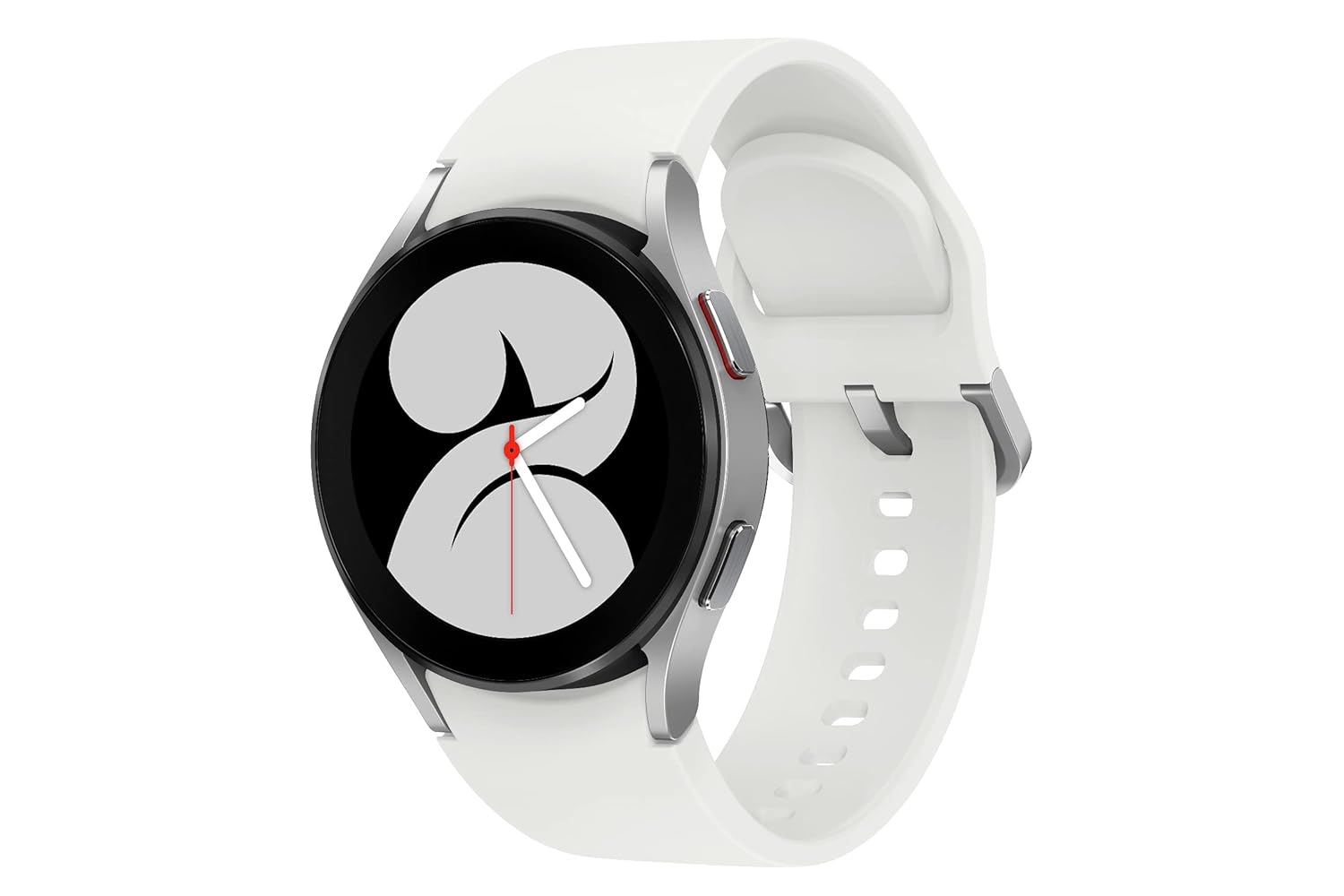 Samsung Galaxy Watch4 LTE (4.0 cm, Silver, Compatible with Android only)