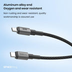 Spacething Volt Cable PD Type-C to Type-C Cable, Fast Charging, USB-C