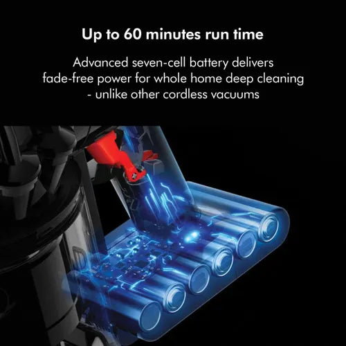 Dyson V8 Absolute Vacuum Cleaner with De-tangling Technology, Up to 40 Minutes of Runtime, No-touch Bin Emptying