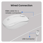 Portronics Toad 102 Wired Mouse with 3 Buttons