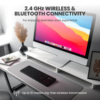 Portronics Bubble Pro Wireless Keyboard with Touchpad