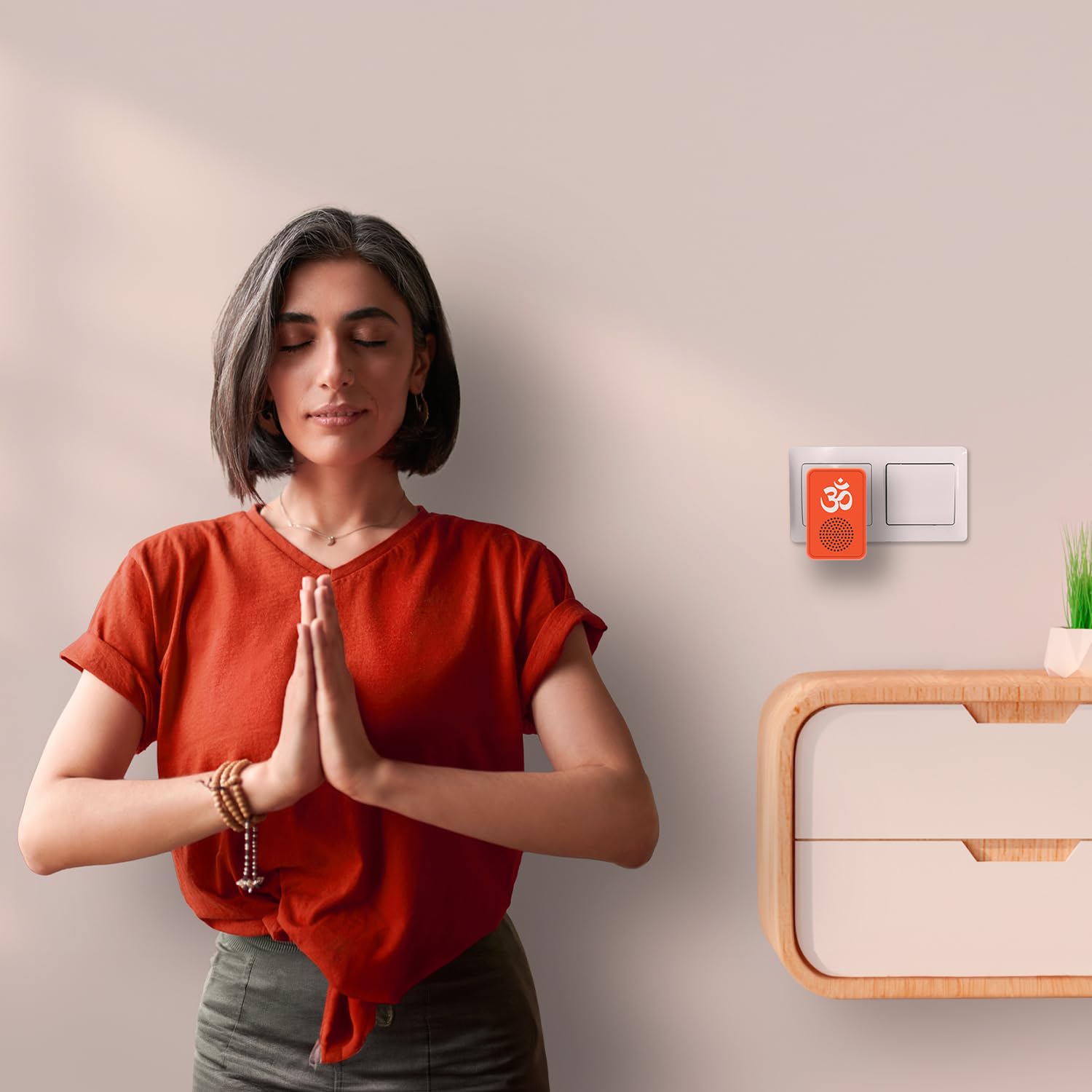 arvaan Saregama Bhakti Plug Play (Devotional Orange)