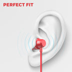 Honeywell Moxie V50 Wired Earphones with Built in Mic, 10mm*2 Drivers