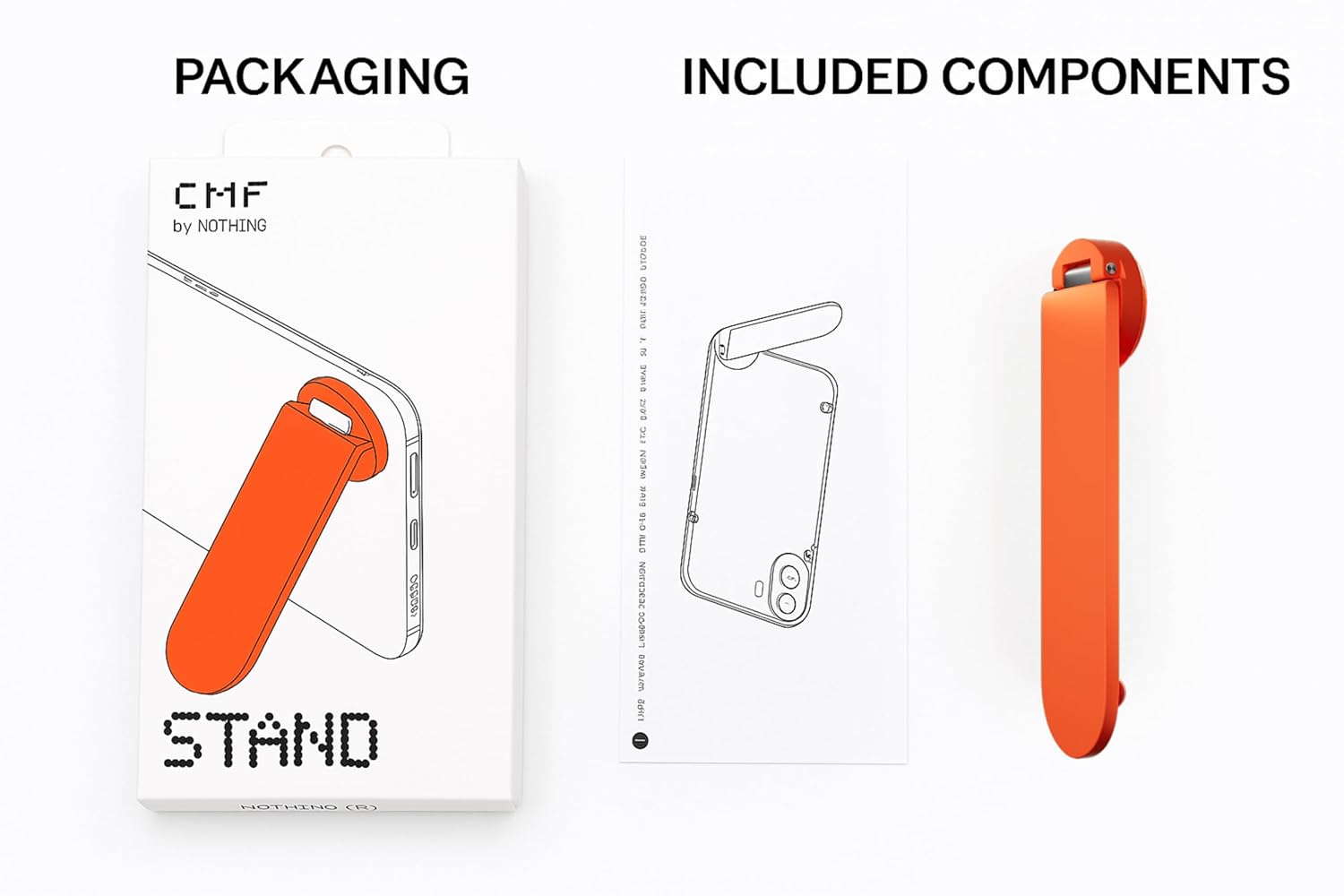 CMF BY NOTHING Phone 1 Stand (Orange)