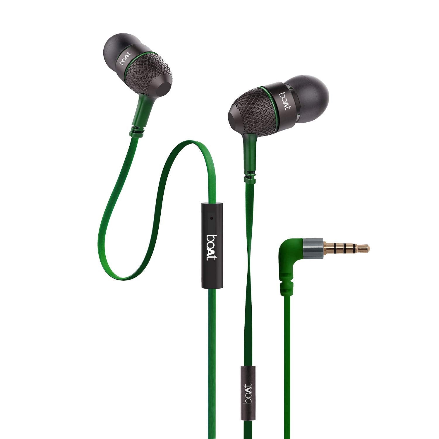 boAt Bassheads 220 Wired in Ear Earphones with Inline Mic