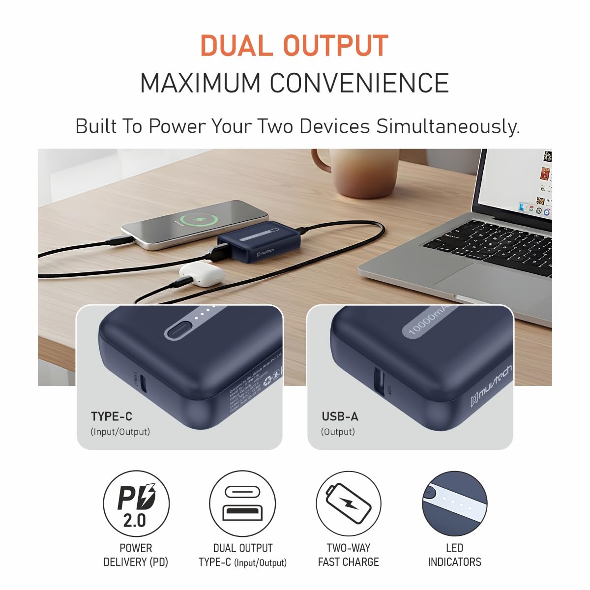 Muvtech Zip 10 Power Bank