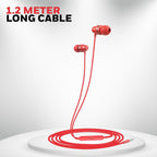 Honeywell Moxie V50 Wired Earphones with Built in Mic, 10mm*2 Drivers