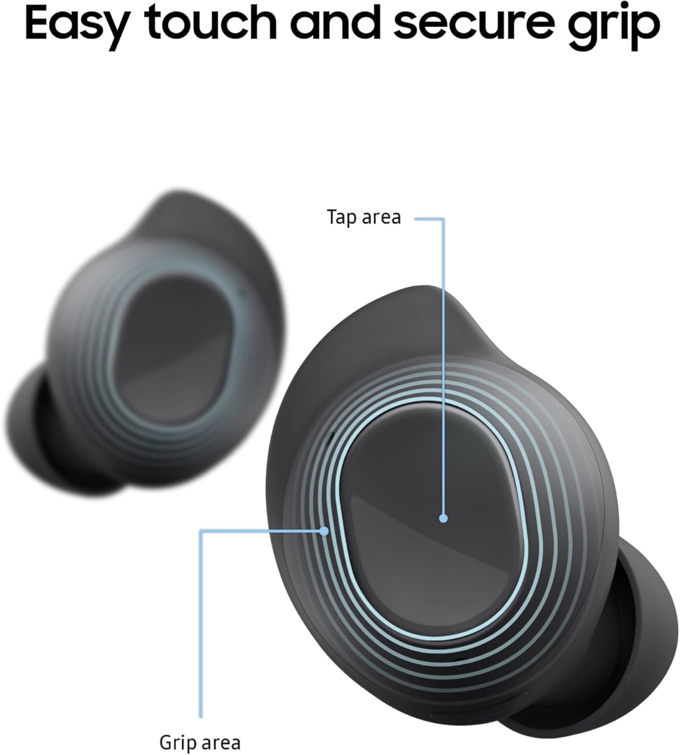 Samsung Galaxy Buds FE Active Noise Cancelling Wireless In Ear Earbuds - Graphite (SM-R400)