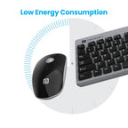 Portronics Key2 Combo Wireless Keyboard and Mouse Set