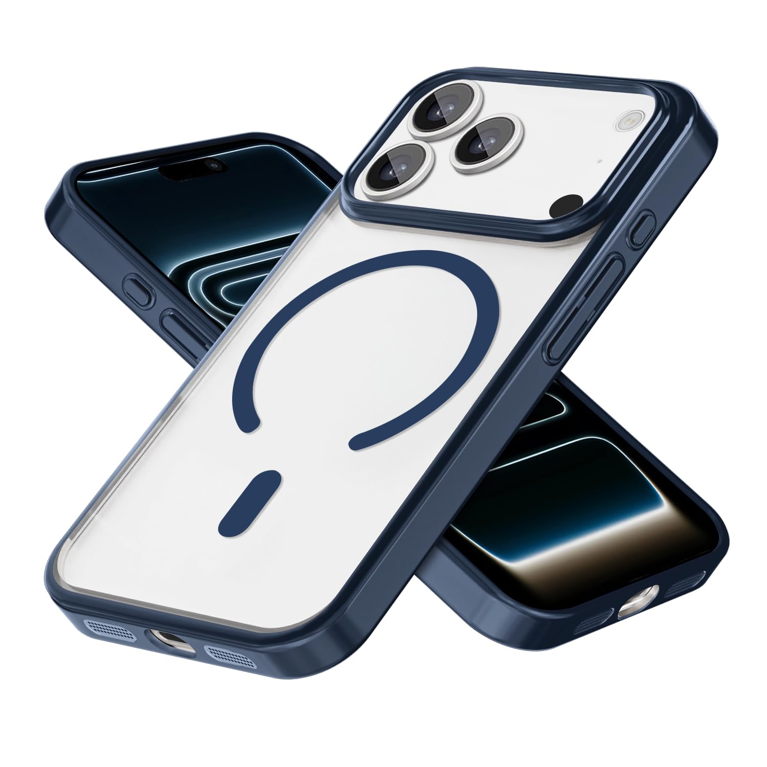 GRIPP Glacier Slim Mag-Safe Case for iPhone 17 Pro Max - Blue