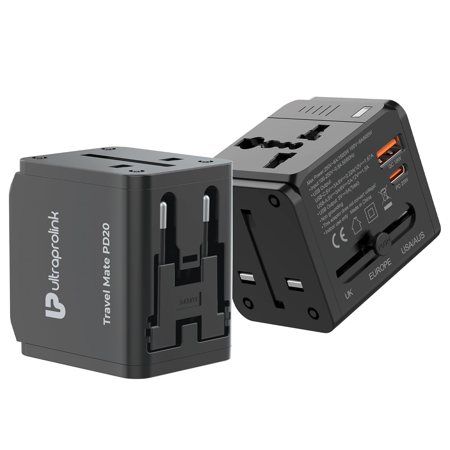 UltraProlink International All in One Universal Travel Adapter