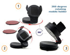 Phonokart Car Holder Stand for Mobiles (Black)