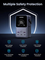 UGREEN 300W 48,000mAh Portable Charger Power Bank with Smart Digital Display