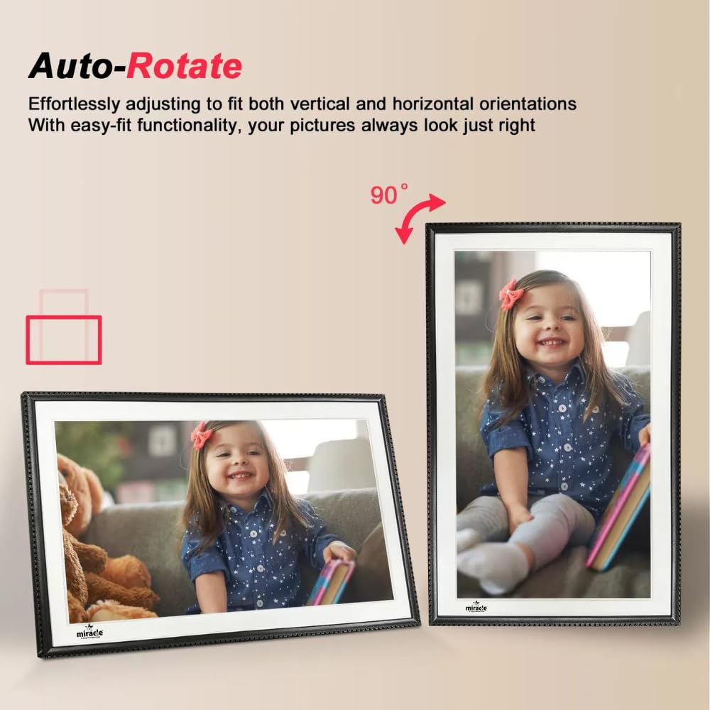 Frameo 15.6 Inch Large Digital Photo Frame
