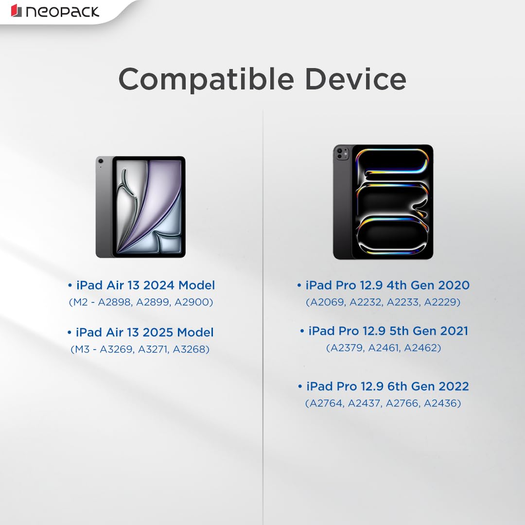 Neopack Swivel Magnetic Case with 360 Degree Rotating & Height Adjustment Function